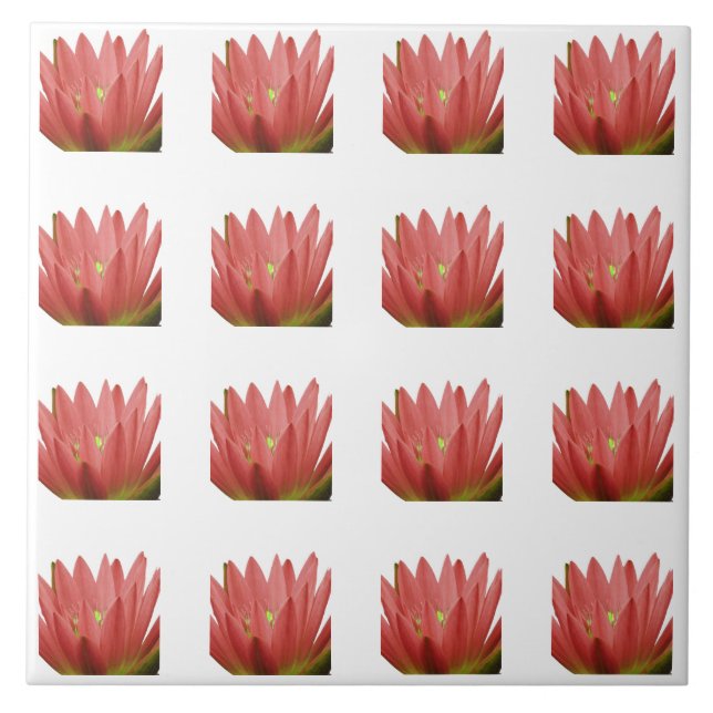 Tulip Pattern Fliese (Vorderseite)