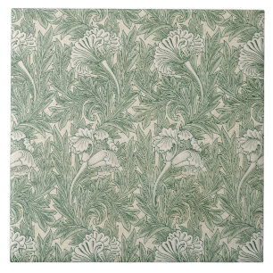 Tulip Pattern (von William Morris) Fliese