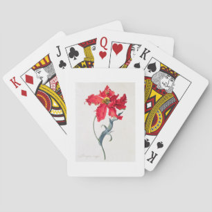 Tulip: Perroquet Rouge Spielkarten