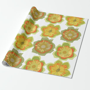 Tulip Poplar Blume Floral Geschenkpapier