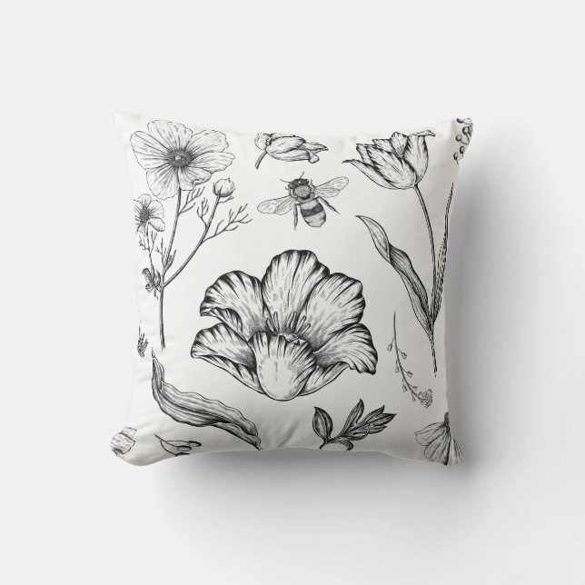 Tulip - Poppy Kissen (Vorderseite)