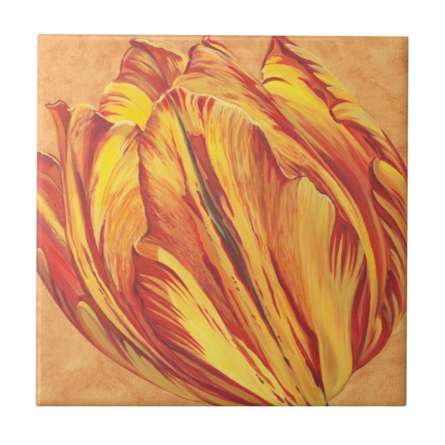 Tulip Power I Fliese (Vorderseite)