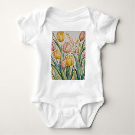 Tulip Reverie Baby Strampler