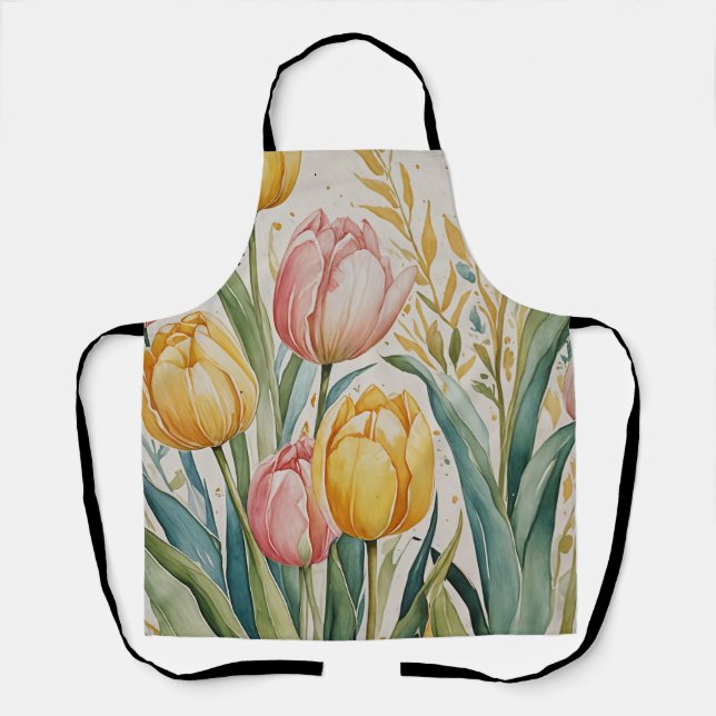 Tulip Reverie Schürze (Vorderseite)