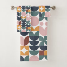 Tulip Scandinave moderne Motif géométrique