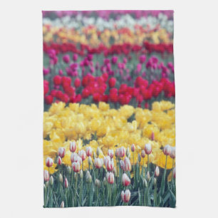 Tulip-Schau-Garten im Skagit-Tal, Geschirrtuch