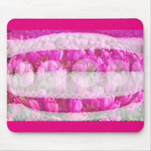 Tulip Spirits floral Mousepad