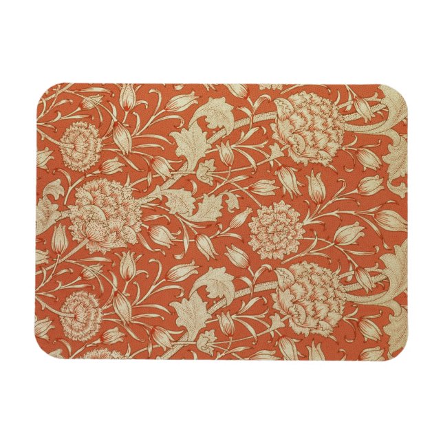 Tulip Tapete Design, 1875 Magnet (Horizontal)