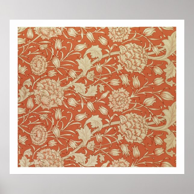 Tulip Tapete Design, 1875 Poster (Vorne)