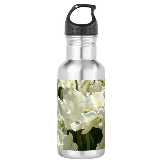 Tulip the white edelstahlflasche (Vorderseite)