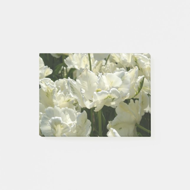 Tulip the white post-it klebezettel (Vorderseite)