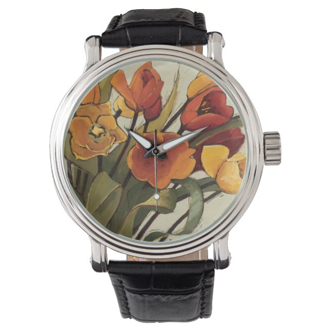 Tulip Time Armbanduhr (Vorderseite)