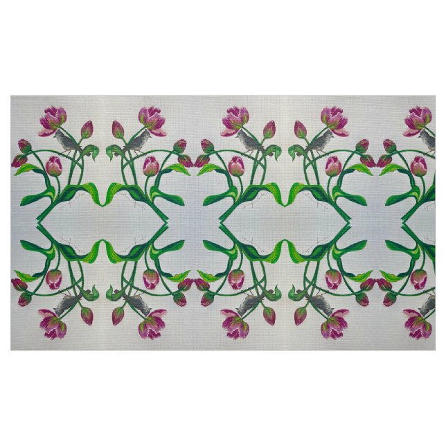 Tulip Titmouse Fabric Stoff (Fat Quarter (45,7 x 55,9 cm))