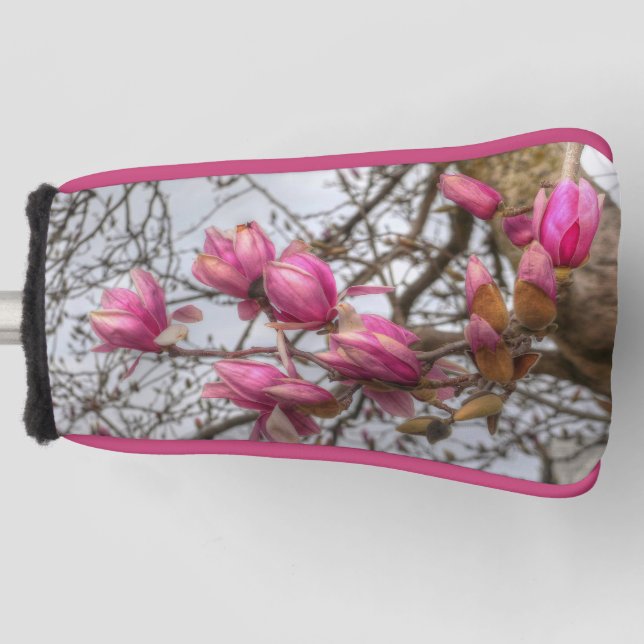 Tulip Tree Blossoms Golf Headcover (Vorderseite)