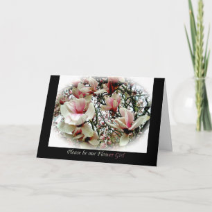 Tulip Tree Flower Girl Request Einladung
