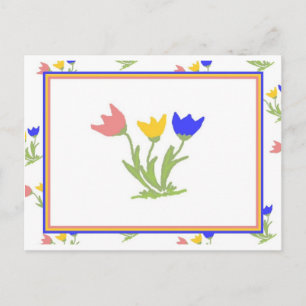 Tulip-Trio Postkarte