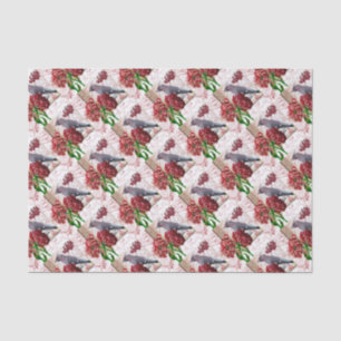 Tulip und Bohemisches Waxen Seidenpapier