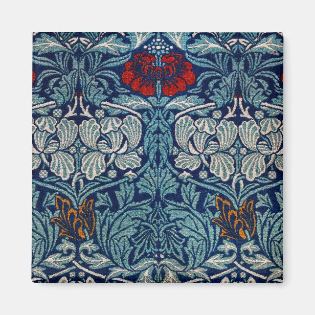 Tulip und Rose, William Morris Magnet (Vorne)