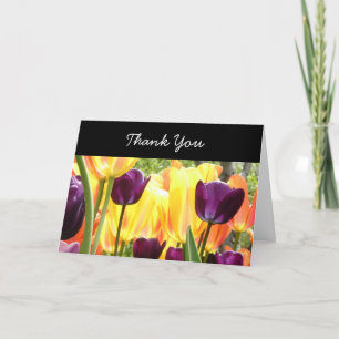Tulip, vielen Dank Dankeskarte