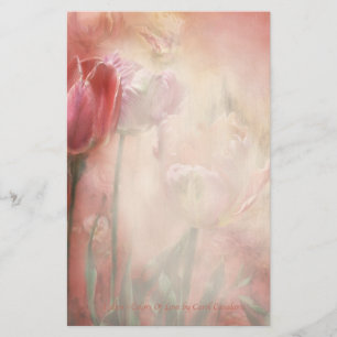 Tulipe-Couleurs de papeterie d'amour