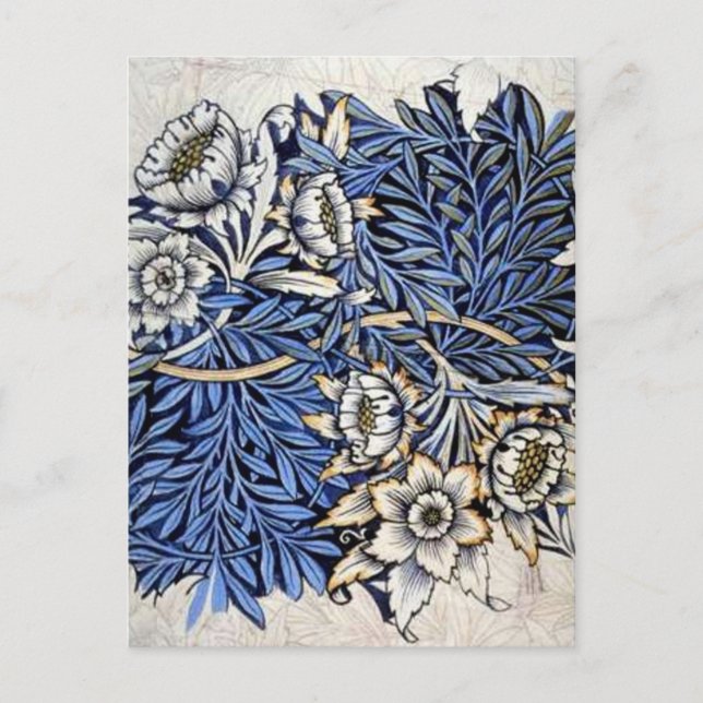 "Tulipe et saule" par William Morris - carte (Devant)