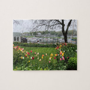 Tulipes balnéaires Cape Porpoise, Maine puzzle 11