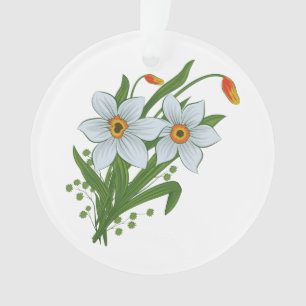 Tulipes et jonquilles Fleurs