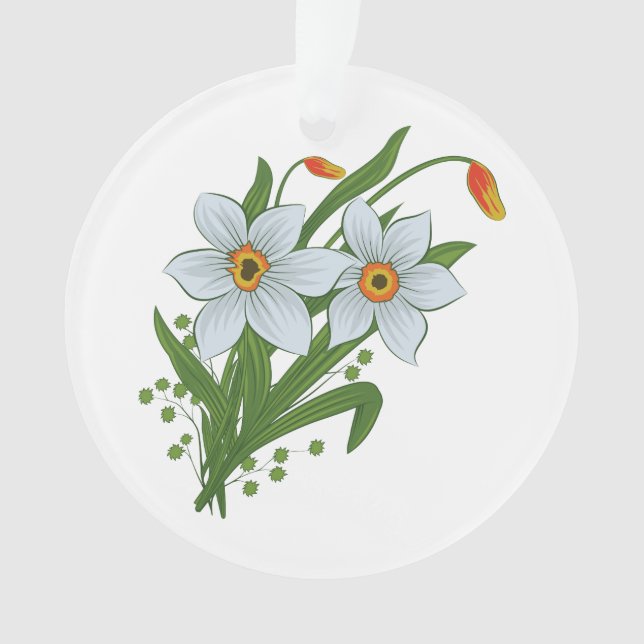 Tulipes et jonquilles Fleurs (devant)