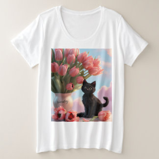 tulipes minutieusement organisées