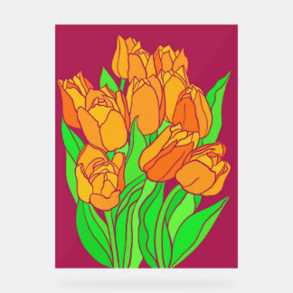 Tulipes orange