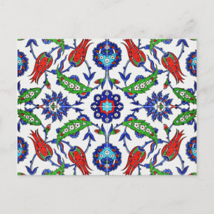 tulipes turques Carte postale