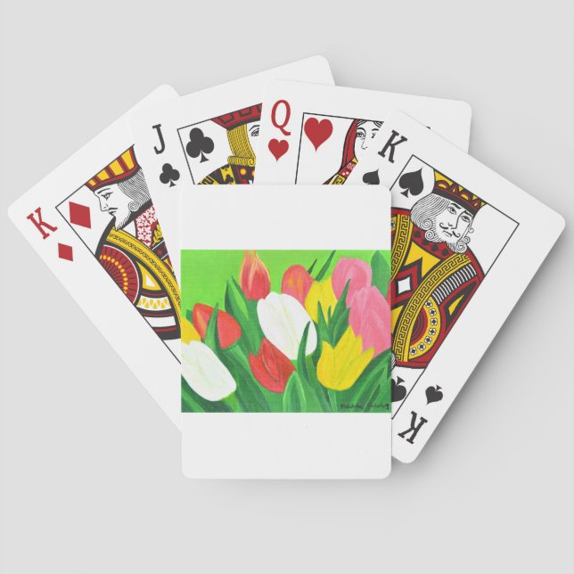 Tulips2 Spielkarten (Rückseite)