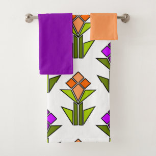 Tulips Badetuch Set