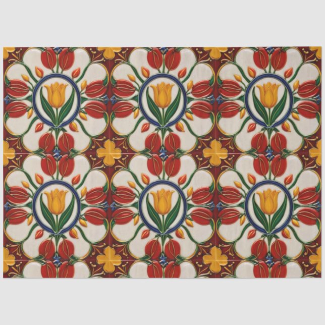 Tulips Beauty Modern Collection Seidenpapier (Vorderseite)