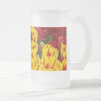 Tulips Blume Mattiert Glass Tasse Frühjahr Tulip