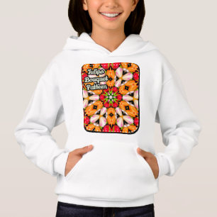 Tulips Bouquet Pattern Hoodie