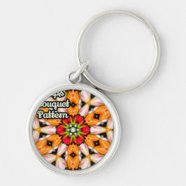 Tulips Bouquet Pattern Schlüsselanhänger