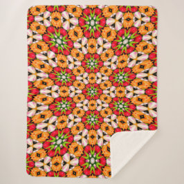 Tulips Bouquet Pattern Sherpadecke