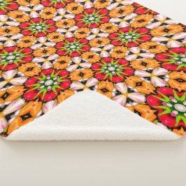 Tulips Bouquet Pattern Sherpadecke