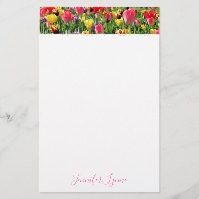 Tulips Briefpapier (Vorderseite)