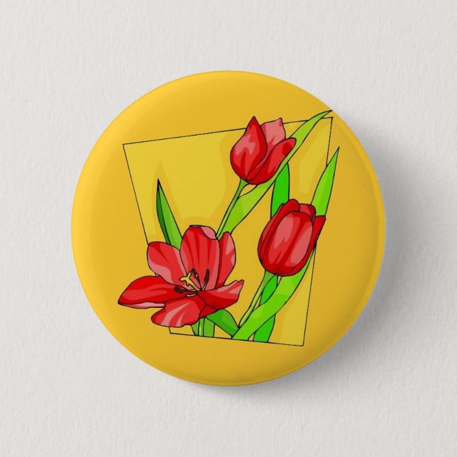 Tulips Button (Vorderseite)