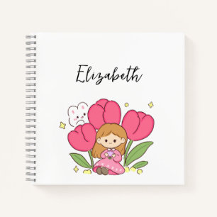 Tulips Custom Notizbuch