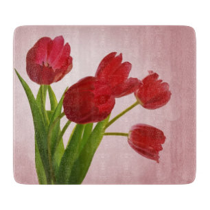 Tulips Cutting Board Schneidebrett