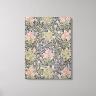 Tulips, Daisien und Honeysuckle Leinwanddruck