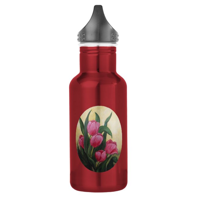 Tulips Edelstahlflasche (Links)
