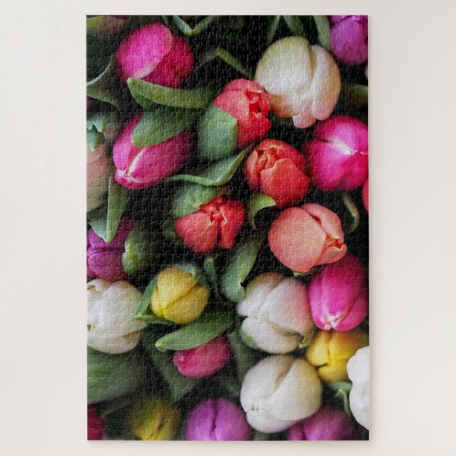 Tulips Farbige Blume Ostern Frühling (Vertikal)