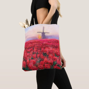 Tulips Field - Landschaft - Frühjahr in den Nieder Tasche