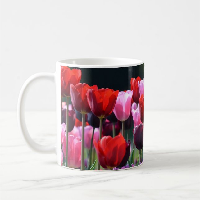 Tulips Foto Tasse (Links)