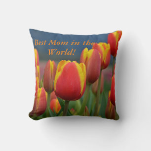 Tulips für Mama-Keuchkissen Kissen