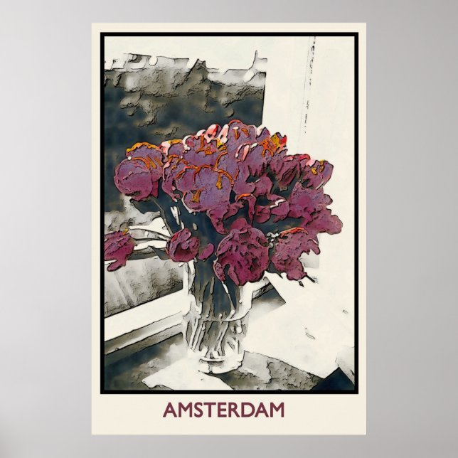 TULIPS in AMSTERDAM, poster (Vorne)